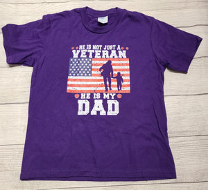 he is not just a veteran shirt