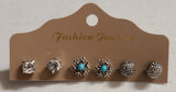 3 pack stud earring- snowflake