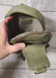 multi pocket sling bag