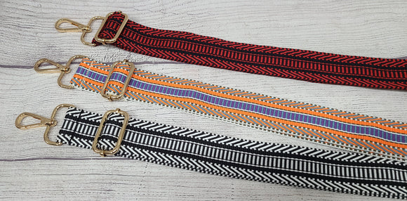 extra purse strap- zig zag