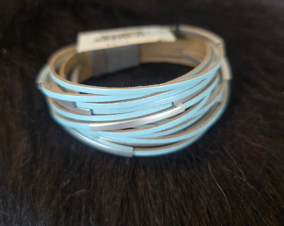 light teal magnetic bracelet