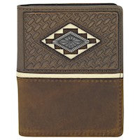 JUSTIN CARD WALLET TOOLING W/AZTEC CONCHO 22125783W8