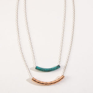 Eden Patina Layered Necklace