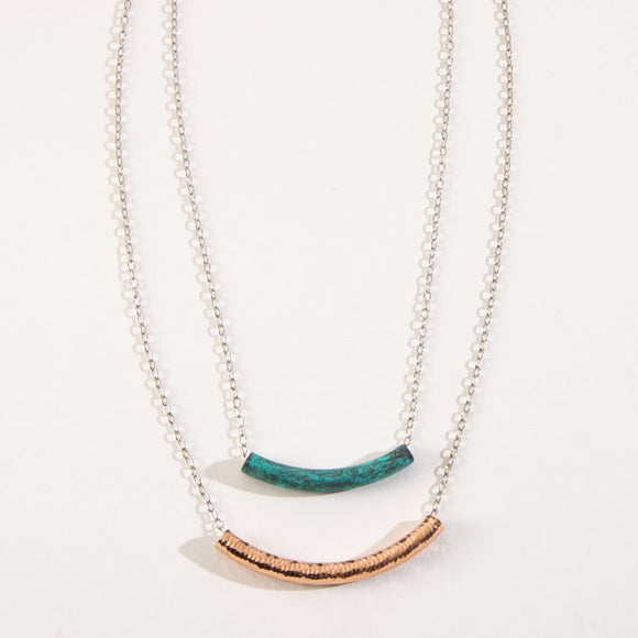 Eden Patina Layered Necklace