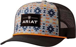 ARIAT MEN'S SOUTHWEST SUEDE PATCH CAP MULTI COLORED A300083197