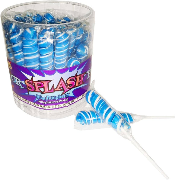 color splash pops- blue raspberry