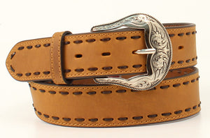 ARIAT WOMEN'S PLAIN CHOCOLATE LACING WESTERN BELT a1560044