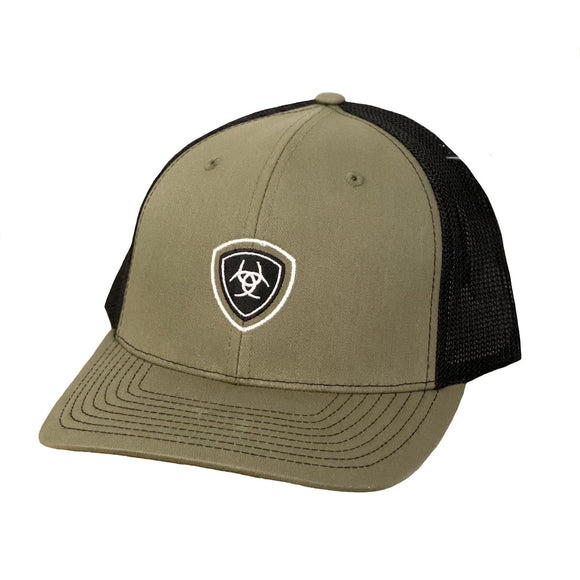 Ariat® Men's Logo Olive Green Snapback Cap A3000173248