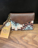 Catchfly Ladies Custom Tie Dye Effect Mini Wallet 22035626WTAN