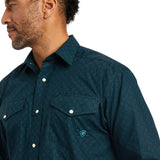 ARIAT KANNON SNAP OCEAN DEPTHS - MENS SHIRT - 10042337