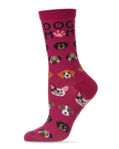 memoi bamboo Rayon socks- dog mom