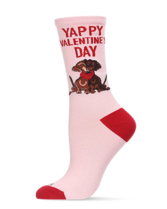 memoi bamboo Rayon socks- yappy v-day