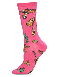 memoi bamboo Rayon socks- Fiesta fun