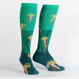 Ocean Bloom Knee High Socks