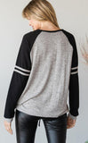 color block raglan top