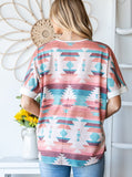 aztec pattern t shirt