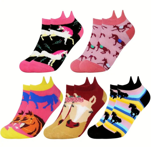 girls horse socks