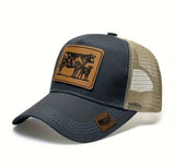 cow patch ballcap