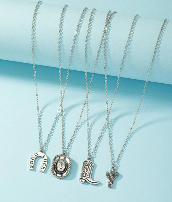 western theme necklace