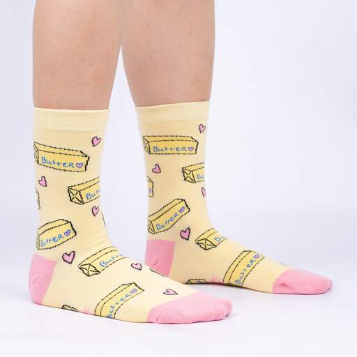 Butter Me Up Crew Socks