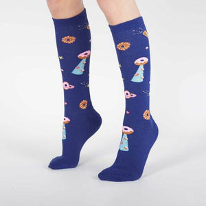 Glazed Galaxy Junior Knee Socks