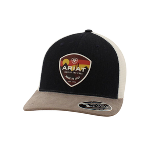 Ariat Rubber Patch Denim Baseball Cap A300018120