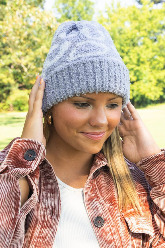 COZY CUDDLES SEBRINA LEOPARD BEANIE