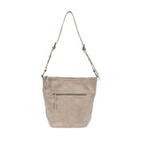 Joy Susan Nori Crossbody Bucket Bag Flax