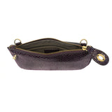 Python Mini Crossbody Wristlet Clutch