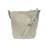 Joy Susan  soft grey Nori Crossbody Bucket Bag