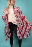 SAHARA SANDS RED KIMONO