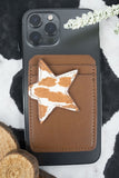 CRISSY COW STAR PHONE POCKET