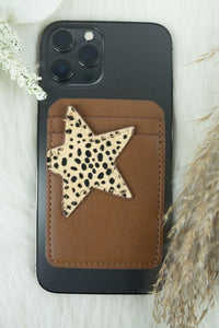 CRISSY COW STAR PHONE POCKET