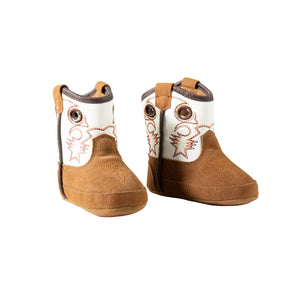 4428402 Trey Baby Bucker Boots Brown