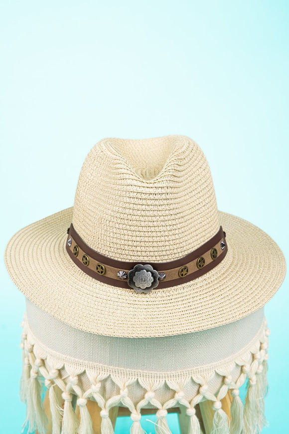 SAN ANTONIO SUMMER BEIGE PANAMA HAT