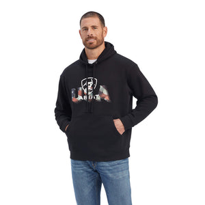 Ariat USA Proud Hoodie Sweatshirt for Men 10041720