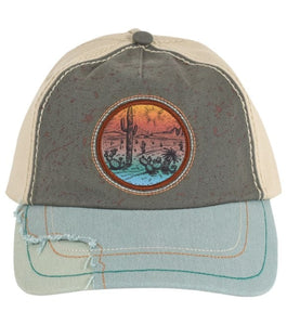 Catchfly, Ladies Desert Scene Ponytail Baseball Cap, 23002HB6