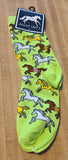 A829 Southwest Ponies, Crew Socks