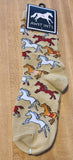 A829 Southwest Ponies, Crew Socks