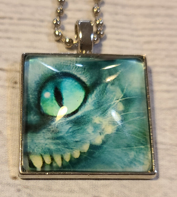 Cheshire Cat necklace