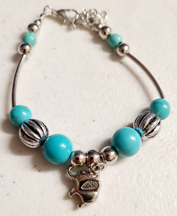 elephant charm bracelet