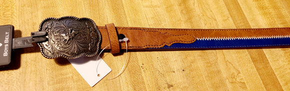 ARENA ACE BOYS BELT BROWN/BLUE