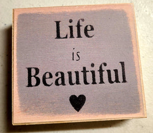 life is beautiful block