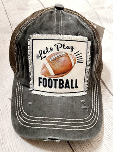 lets play football hat- game day