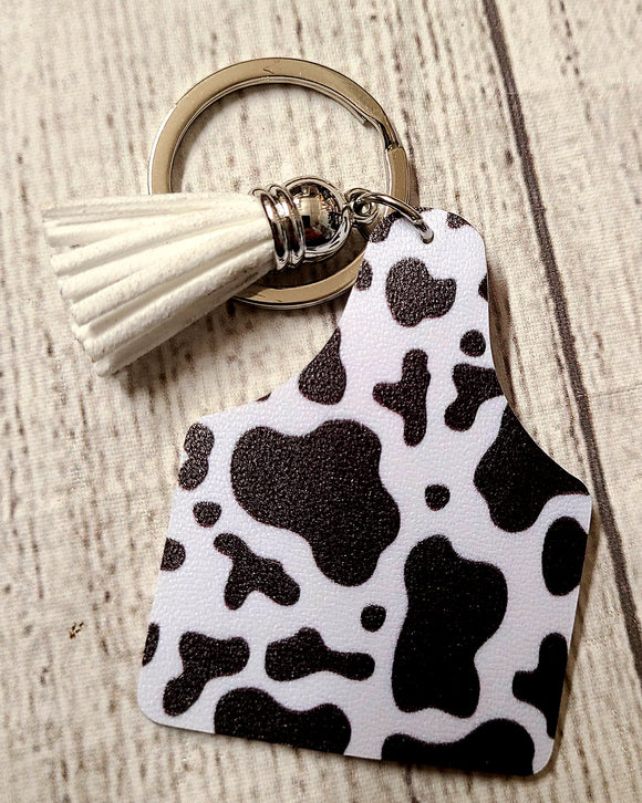 cow keychain