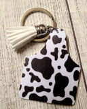 cow keychain