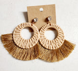 fringe earrings