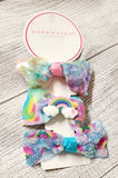 little girls unicorn hair clips