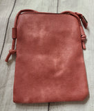 zip top crossbody phone holder purse