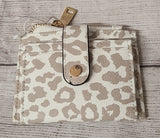 sam wallet cheetah lt grey